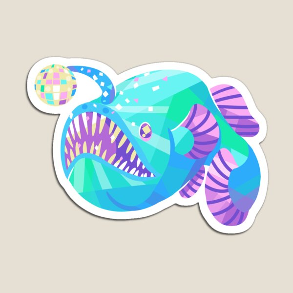 Disco Anglerfish Magnet
