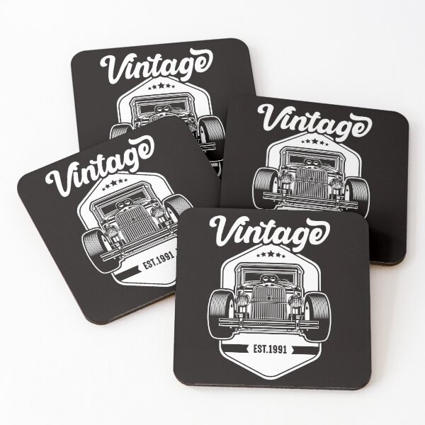 Item preview, Vintage Classic Old Hot Rod Cars Automobile Muscle Garage designed and sold by TomGiantDesigns.