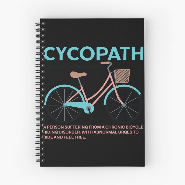 Item preview, Cycopath Funny Cycle Cyclists Gift Sticker designed and sold by gretaboone.