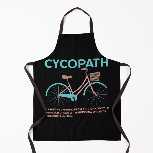 Item preview, Cycopath Funny Cycle Cyclists Gift Sticker designed and sold by gretaboone.