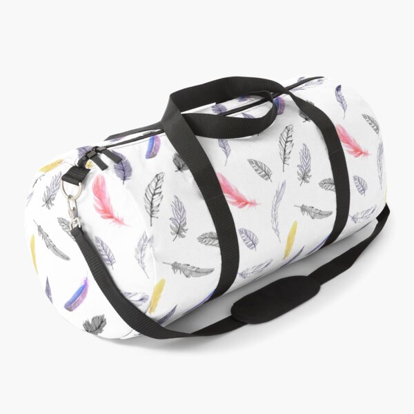 Item preview, Simple Mixed Feather in Color and B&W Pattern designed and sold by lordyswiss.