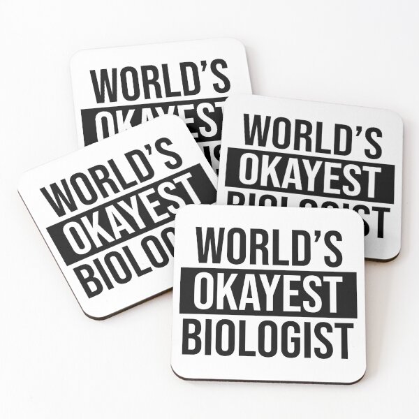 Item preview, World's Okayest Biologist designed and sold by Adel Qasem.