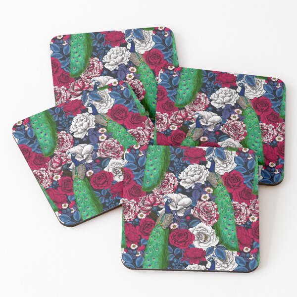 Item preview, Peacocks in the rose garden 2 designed and sold by Katerina Mitkova Kirilova.