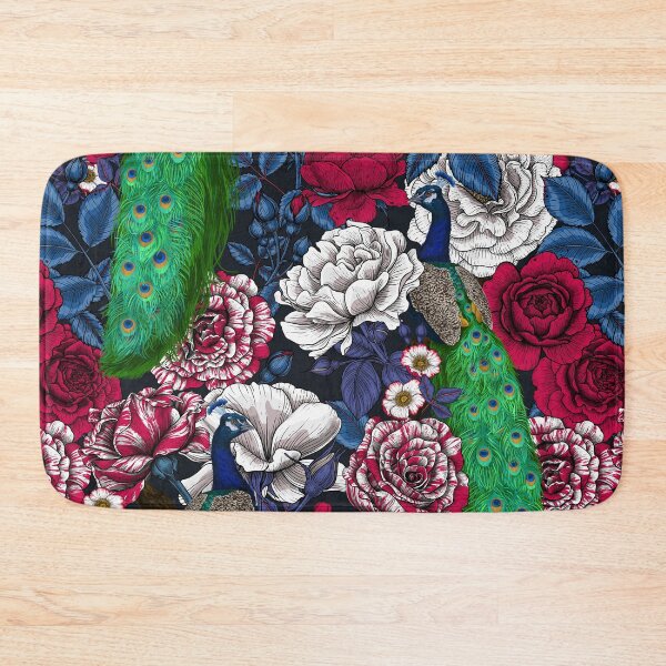 Item preview, Peacocks in the rose garden 2 designed and sold by Katerina Mitkova Kirilova.