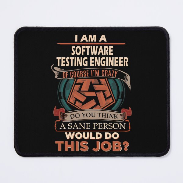 Item preview, Software Testing Engineer T Shirt - Sane Person Job Gift Item Tee designed and sold by vonnie38uo.