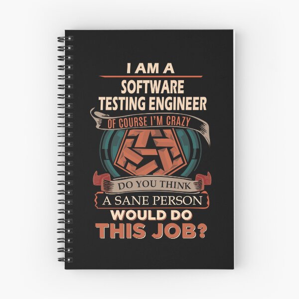 Item preview, Software Testing Engineer T Shirt - Sane Person Job Gift Item Tee designed and sold by vonnie38uo.