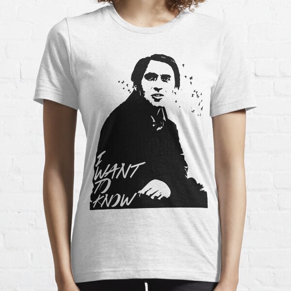Carl Sagan - I want to know Essential T-Shirt