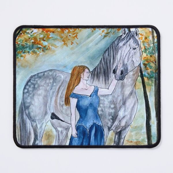 Item preview, Girl and horse fall season designed and sold by horseaddicted.