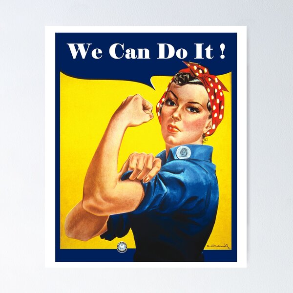 Item preview, The Best Rosie the Riveter. WE CAN DO IT. Howard Miller, American, wartime, propaganda Funny Gift designed and sold by Chatman16Shop.
