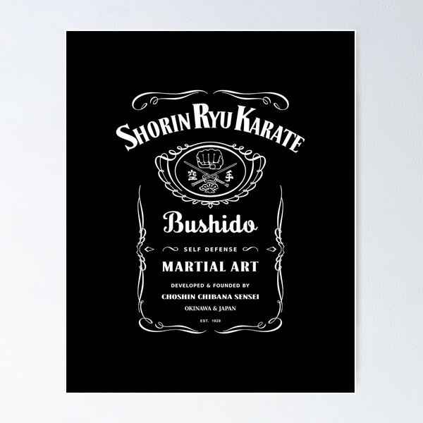 Item preview, Vintage Shorin Ryu Karate Retro Martial Arts Budo Design designed and sold by Zanshin-Art.