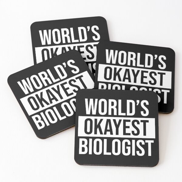 Item preview, World's Okayest Biologist designed and sold by Adel Qasem.