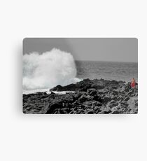 Man and Nature Come together as one. Metal Print
