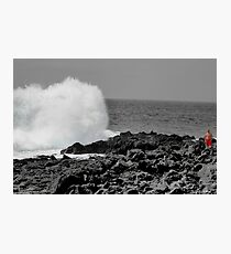 Man and Nature Come together as one. Photographic Print