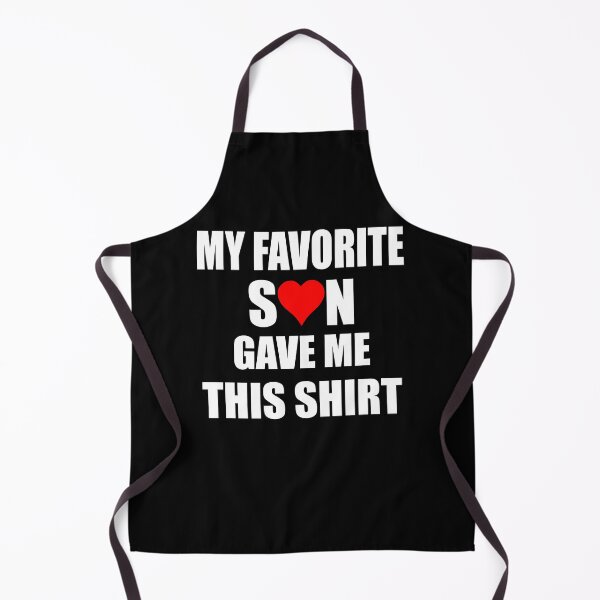 Item preview, My favorite son gave me this shirt, Family,parents designed and sold by Lekrock.