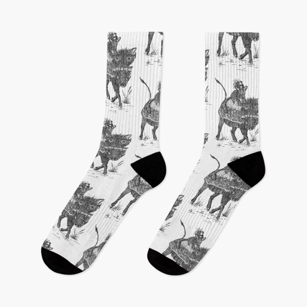 Item preview, "Sir Percival & His Marvellous Stealth Hog" designed and sold by TheCollywobbles.
