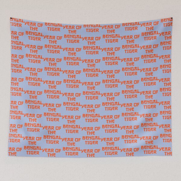Item preview, YEAR OF THE BENGAL TIGER --  Cincinnati Bengals football tiger      designed and sold by Berryschmit.