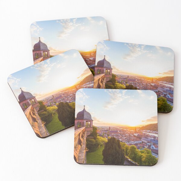 Item preview, Castle in Heidelberg at sunset designed and sold by dieterich.