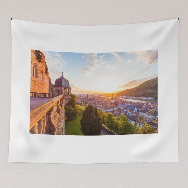 Item preview, Castle in Heidelberg at sunset designed and sold by dieterich.