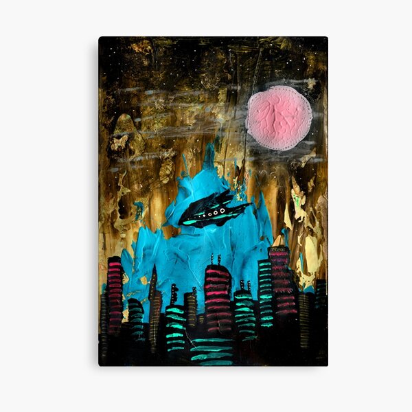 Space Port the sequel Canvas Print