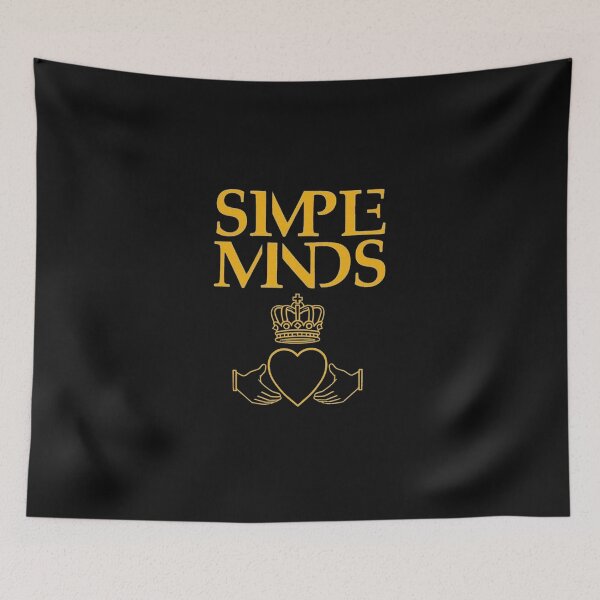 Item preview, Simple Minds Logo Tri-blend T-Shirt designed and sold by ManuelBerge.
