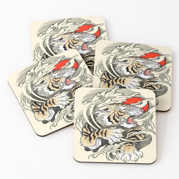 Item preview, Happy chinese tiger illustration designed and sold by Airbersihlur.