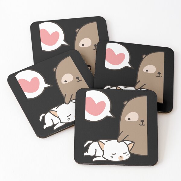 Item preview, Brown bear in love   designed and sold by TheRobotique.