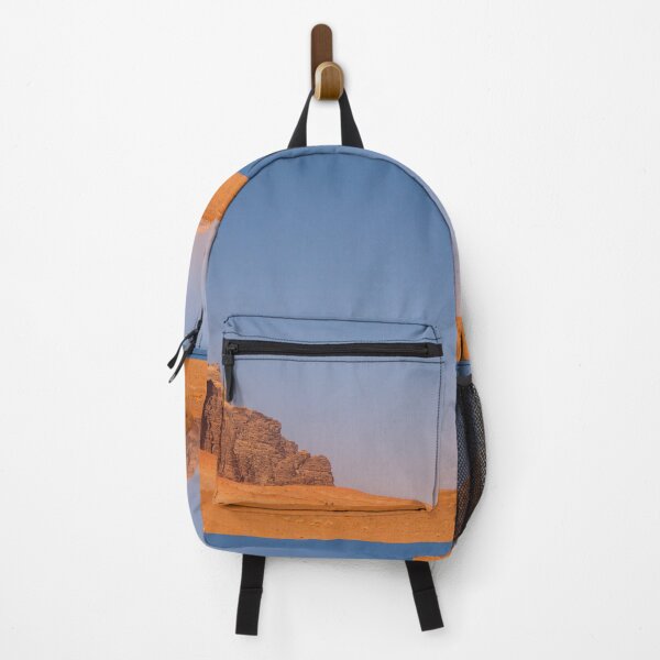 Item preview, Dos excursionistas solitarios en el magnífico desierto de Wadi Rum, Jordania designed and sold by Alena Vishina.
