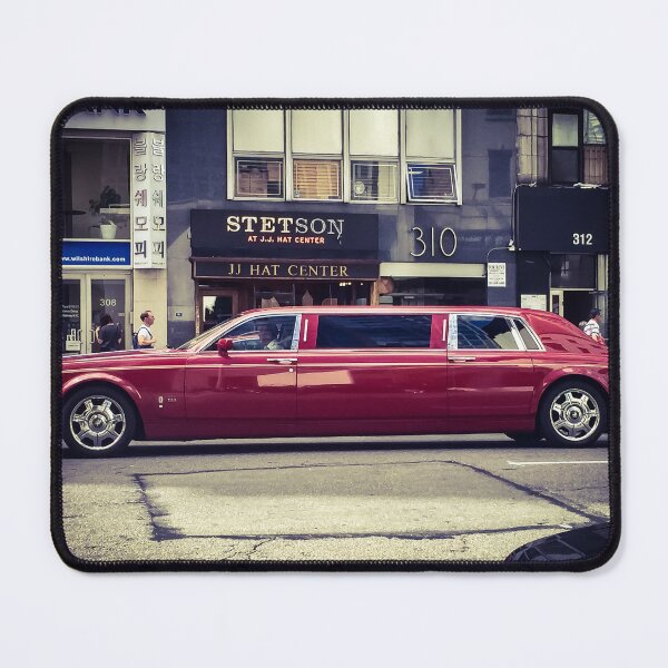 Item preview, Red Limousine in Koreatown, Manhattan, NYC  designed and sold by eleonoraingrid.