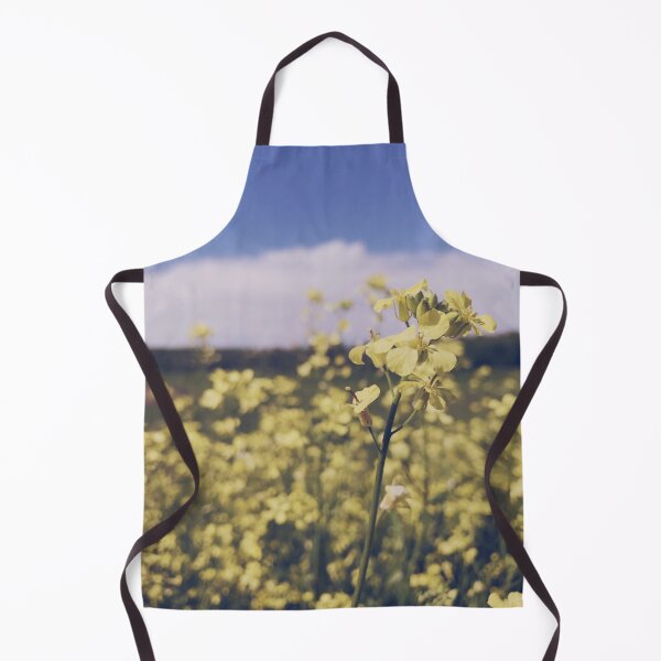 Item preview, Yellow rapeseed flowers in the field on sunny day designed and sold by NicoletaDesigns.