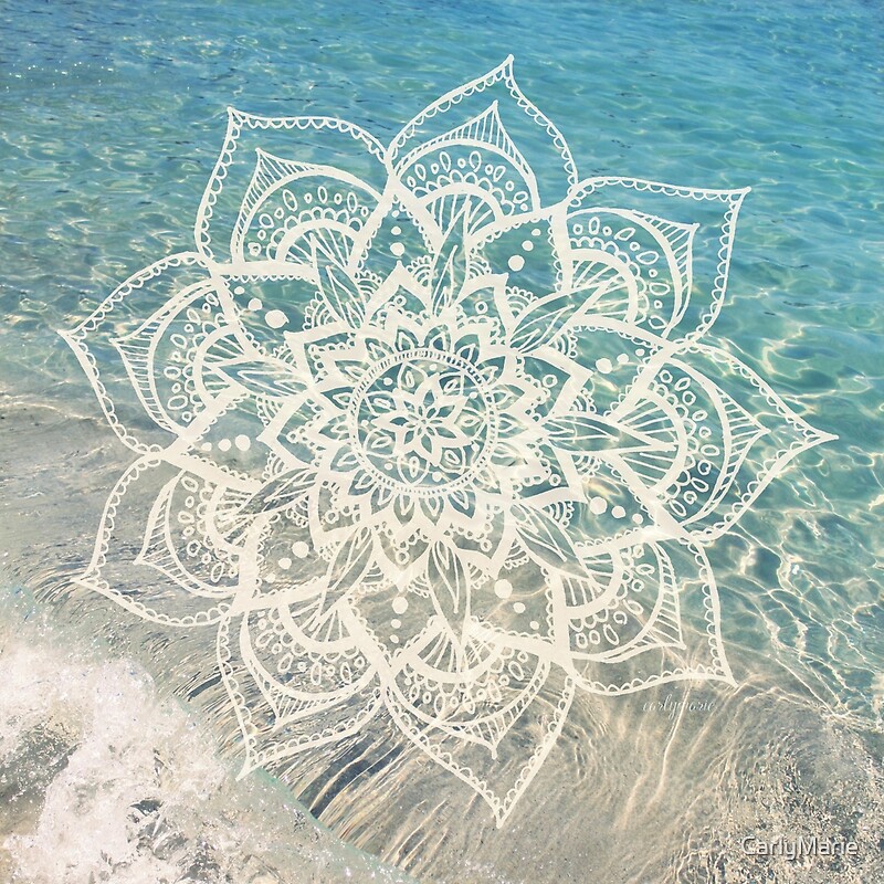  Water Mandala by CarlyMarie Redbubble