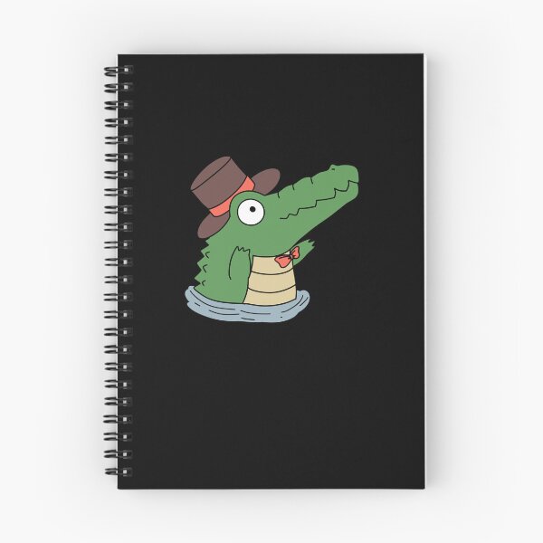 Item preview, Mr. Crocodile in his Top hat and bow tie Sticker designed and sold by DanielWittmers.