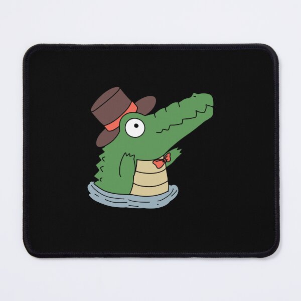 Item preview, Mr. Crocodile in his Top hat and bow tie Sticker designed and sold by DanielWittmers.