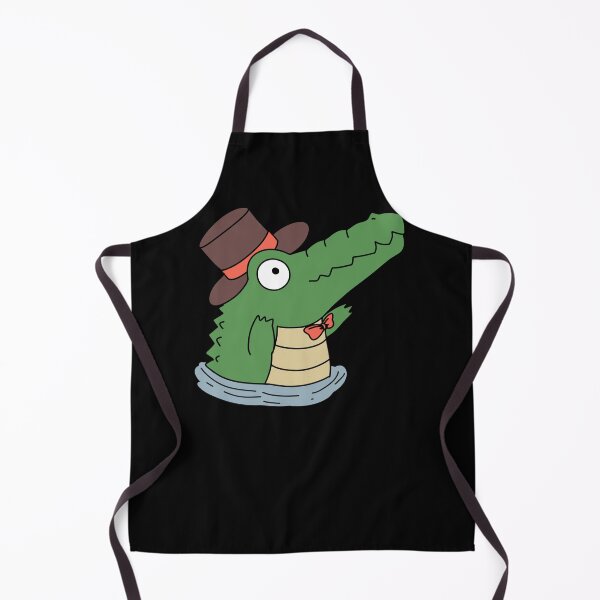 Item preview, Mr. Crocodile in his Top hat and bow tie Sticker designed and sold by DanielWittmers.