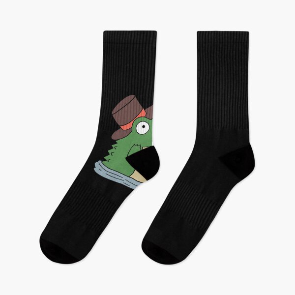 Item preview, Mr. Crocodile in his Top hat and bow tie Sticker designed and sold by DanielWittmers.