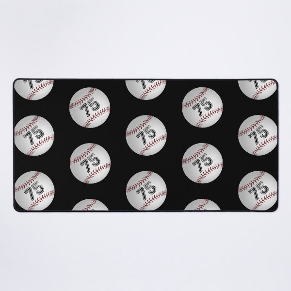 Item preview, Baseball ball number 75, seventy five  designed and sold by TheCultStuff.