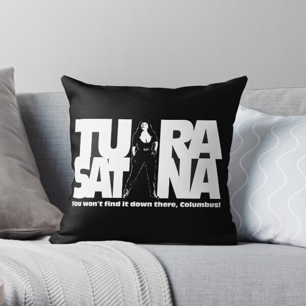 You won't find it down there, columbus! Throw Pillow