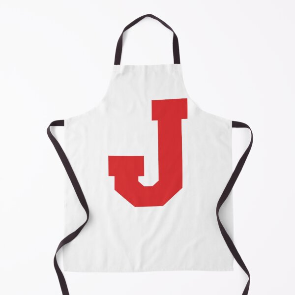 Item preview, Alphabet, Red J, Sports letter J designed and sold by TheCultStuff.