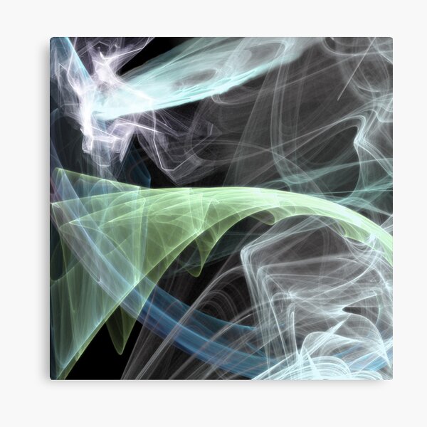 Dimensional Breach Metal Print