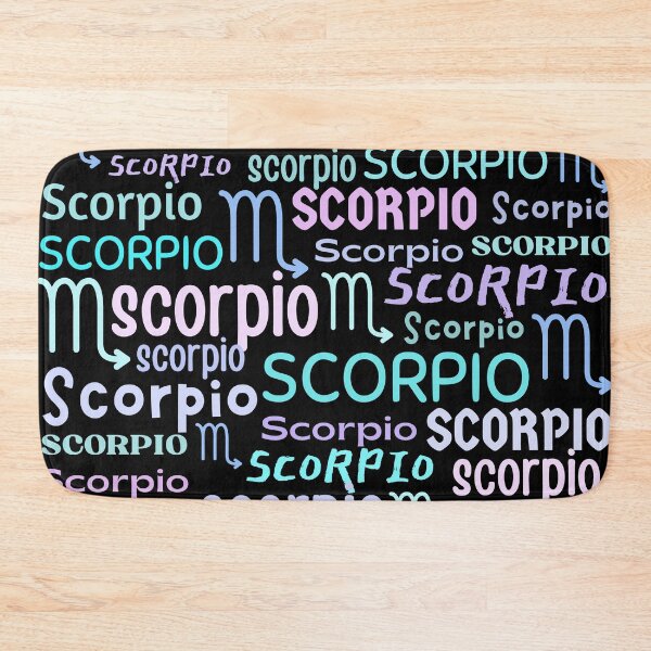 Item preview, Scorpio Zodiac Sign Retro Pattern designed and sold by Hellofriendco.