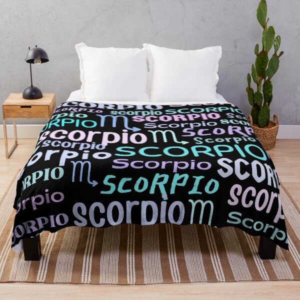 Item preview, Scorpio Zodiac Sign Retro Pattern designed and sold by Hellofriendco.
