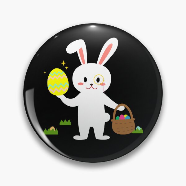 Item preview, Easter Egg Hunter Certified Eggspert Cute Easter Bunny designed and sold by sundae-artisan.