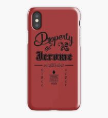 property of jerome iPhone Case
