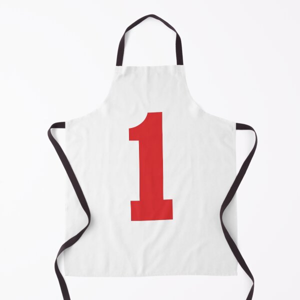 Item preview, Number 1, Red one, Sports number 1 designed and sold by TheCultStuff.