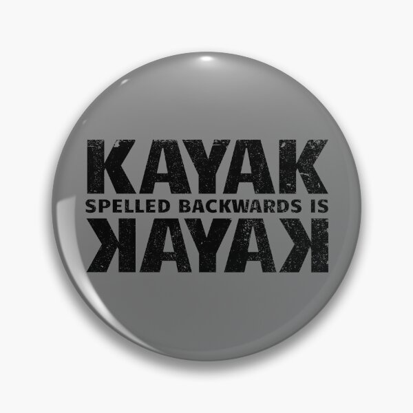 Artikelvorschau, Kayak Spelled Backward Is Kayak Paddling Funny Kayaking Gear entworfen und verkauft von DynamicDesign.
