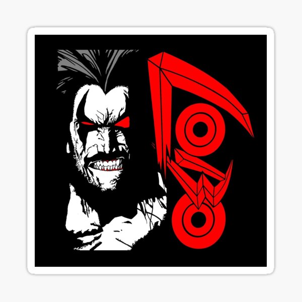 Lobo Logotipo Pegatina