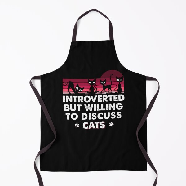 Item preview, funny introverted but willing to discuss cats, street cats ,introvert designed and sold by ANAS HO.