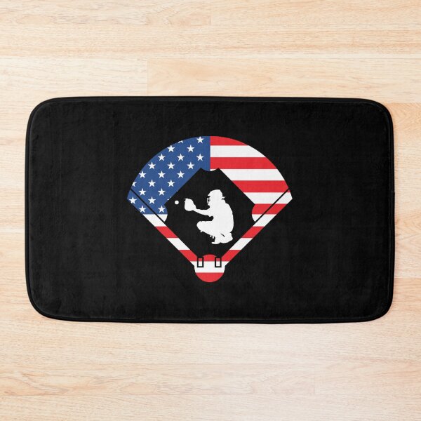 Item preview, Baseball Field Usa Baseball Player Shirt Sticker designed and sold by mercedesfr47.
