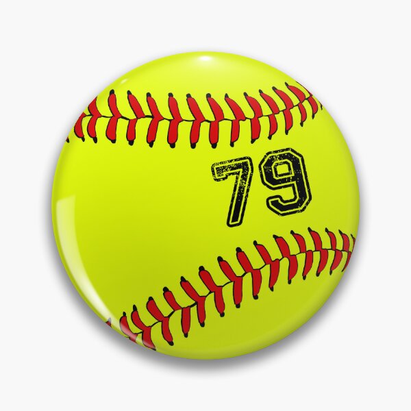 Item preview, Softball ball number 79, seventy nine  designed and sold by TheCultStuff.
