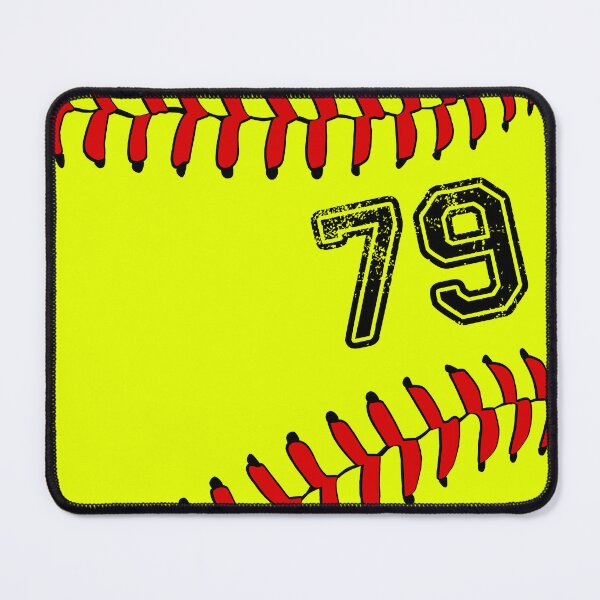 Item preview, Softball ball number 79, seventy nine designed and sold by TheCultStuff.
