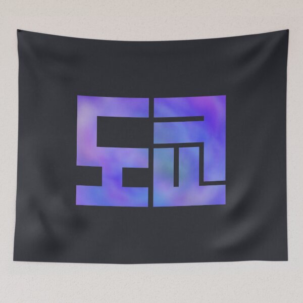 Item preview, Tokyo 도쿄 Korean typography Purple ver.1 designed and sold by tammist.